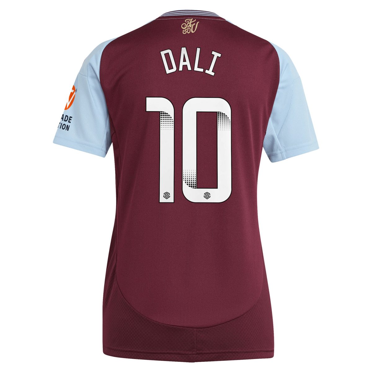 AVFC aston villa wsl adidas home shirt 2024-25 – womens with dali 10 printing Collection | Official Aston Villa Kits and Apparel