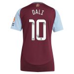 AVFC aston villa wsl adidas home shirt 2024-25 – womens with dali 10 printing Collection | Official Aston Villa Kits and Apparel