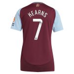AVFC aston villa wsl adidas home shirt 2024-25 – womens with kearns 7 printing Collection | Official Aston Villa Kits and Apparel