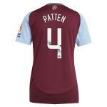 AVFC aston villa wsl adidas home shirt 2024-25 – womens with patten 4 printing Collection | Official Aston Villa Kits and Apparel