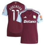 AVFC aston villa wsl adidas home shirt 2024-25 – womens with robinson 11 printing Collection | Official Aston Villa Kits and Apparel