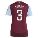 AVFC aston villa wsl adidas home shirt 2024-25 – womens with tomás 3 printing Collection | Official Aston Villa Kits and Apparel
