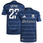 AVFC aston villa wsl adidas third authentic shirt 2024-25 with grant 23 printing Collection | Official Aston Villa Kits and Apparel