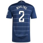 AVFC aston villa wsl adidas third authentic shirt 2024-25 with mayling 2 printing Collection | Official Aston Villa Kits and Apparel