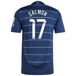 AVFC aston villa wsl adidas third authentic shirt 2024-25 with salmon 17 printing Collection | Official Aston Villa Kits and Apparel