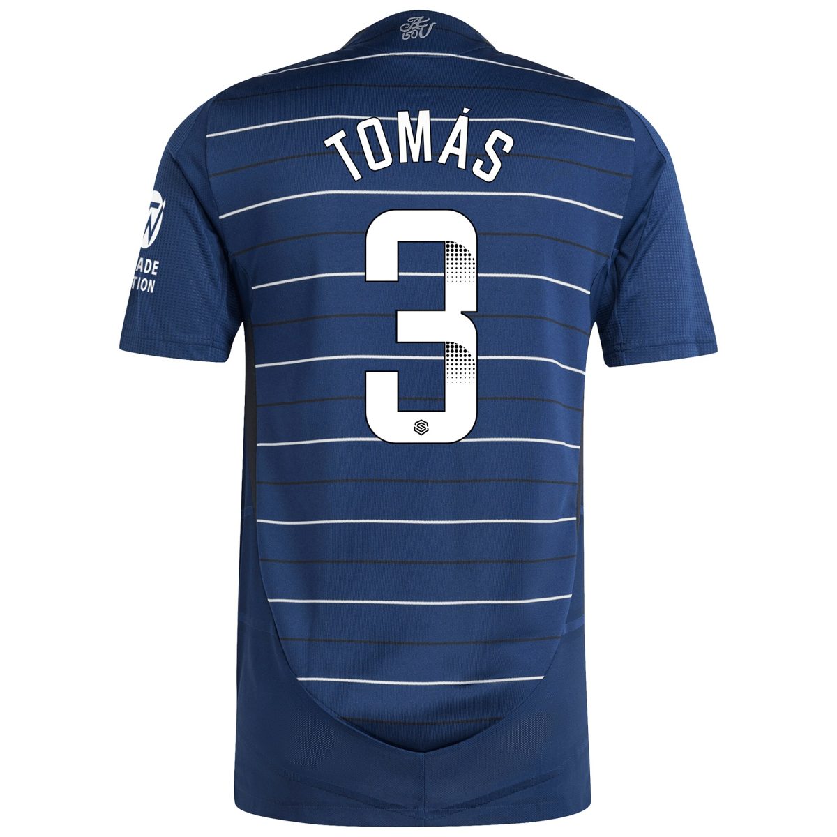 AVFC aston villa wsl adidas third authentic shirt 2024-25 with tomás 3 printing Collection | Official Aston Villa Kits and Apparel