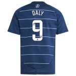 AVFC aston villa wsl adidas third shirt 2024-25 – kids with daly 9 printing Collection | Official Aston Villa Kits and Apparel