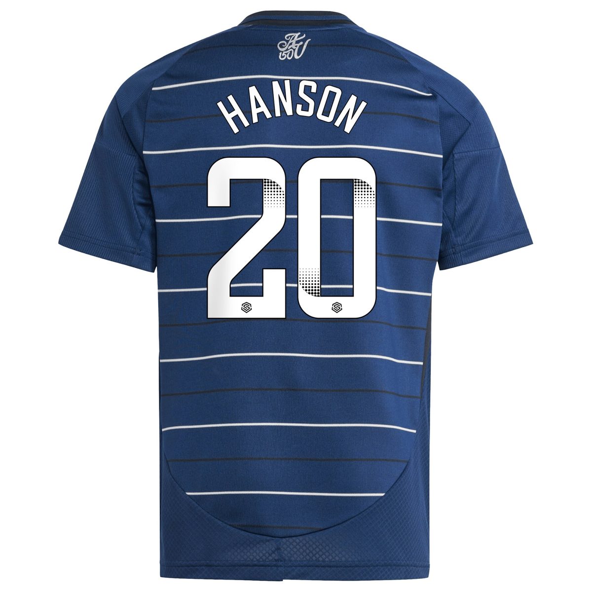AVFC aston villa wsl adidas third shirt 2024-25 – kids with hanson 20 printing Collection | Official Aston Villa Kits and Apparel