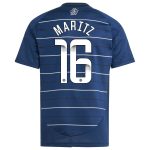 AVFC aston villa wsl adidas third shirt 2024-25 – kids with maritz 16 printing Collection | Official Aston Villa Kits and Apparel