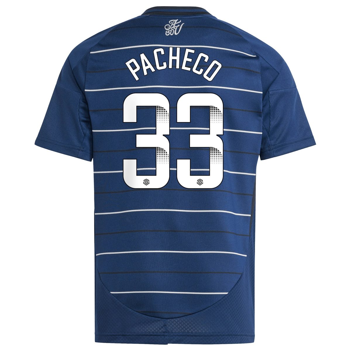 AVFC aston villa wsl adidas third shirt 2024-25 – kids with pacheco 33 printing Collection | Official Aston Villa Kits and Apparel