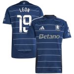 AVFC aston villa wsl adidas third shirt 2024-25 with leon 19 printing Collection | Official Aston Villa Kits and Apparel