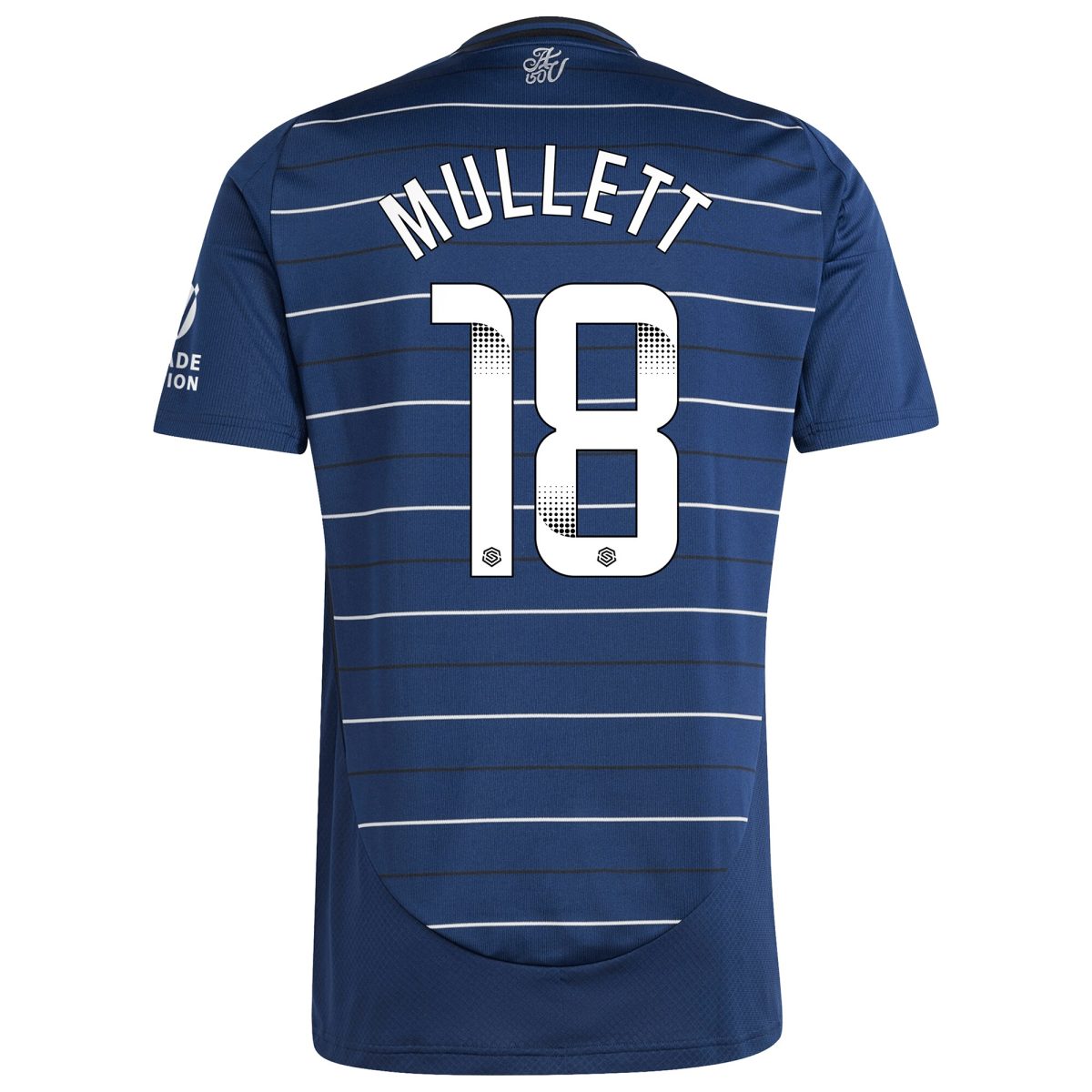 AVFC aston villa wsl adidas third shirt 2024-25 with mullett 18 printing Collection | Official Aston Villa Kits and Apparel