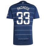 AVFC aston villa wsl adidas third shirt 2024-25 with pacheco 33 printing Collection | Official Aston Villa Kits and Apparel