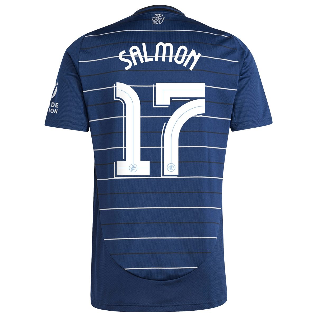 AVFC aston villa wsl adidas third shirt 2024-25 with salmon 17 printing Collection | Official Aston Villa Kits and Apparel