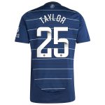 AVFC aston villa wsl adidas third shirt 2024-25 with taylor 25 printing Collection | Official Aston Villa Kits and Apparel