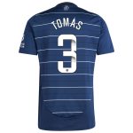 AVFC aston villa wsl adidas third shirt 2024-25 with tomás 3 printing Collection | Official Aston Villa Kits and Apparel
