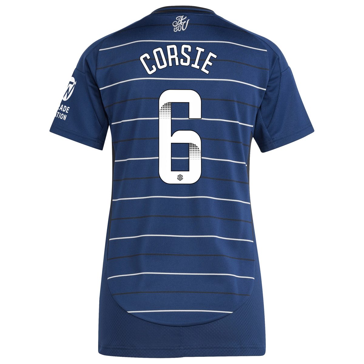 AVFC aston villa wsl adidas third shirt 2024-25 – womens with corsie 6 printing Collection | Official Aston Villa Kits and Apparel