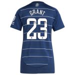 AVFC aston villa wsl adidas third shirt 2024-25 – womens with grant 23 printing Collection | Official Aston Villa Kits and Apparel