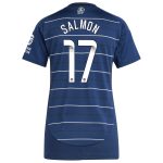 AVFC aston villa wsl adidas third shirt 2024-25 – womens with salmon 17 printing Collection | Official Aston Villa Kits and Apparel