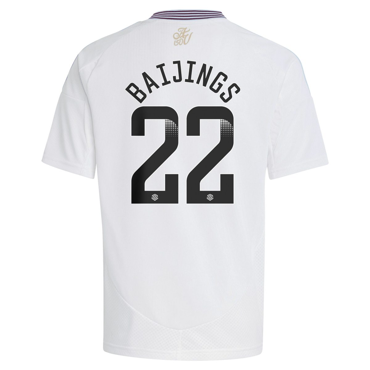 AVFC aston villa wsl away shirt 2024-25 – kids with baijings 22 printing Collection | Official Aston Villa Kits and Apparel