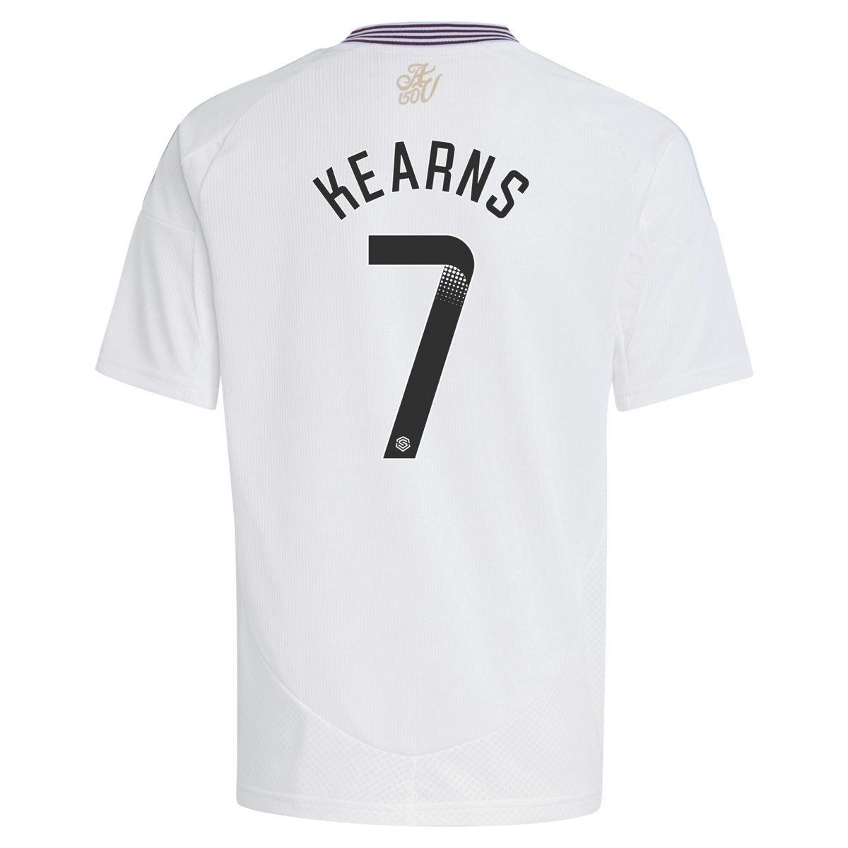 AVFC aston villa wsl away shirt 2024-25 – kids with kearns 7 printing Collection | Official Aston Villa Kits and Apparel