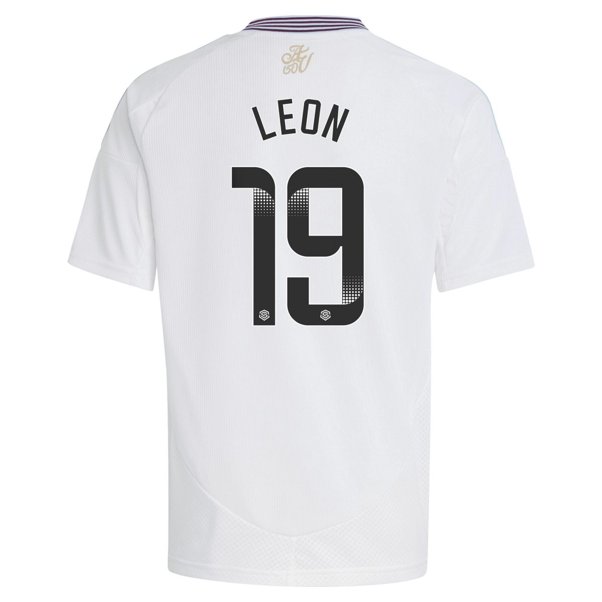 AVFC aston villa wsl away shirt 2024-25 – kids with leon 19 printing Collection | Official Aston Villa Kits and Apparel