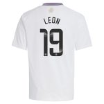 AVFC aston villa wsl away shirt 2024-25 – kids with leon 19 printing Collection | Official Aston Villa Kits and Apparel