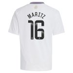 AVFC aston villa wsl away shirt 2024-25 – kids with maritz 16 printing Collection | Official Aston Villa Kits and Apparel