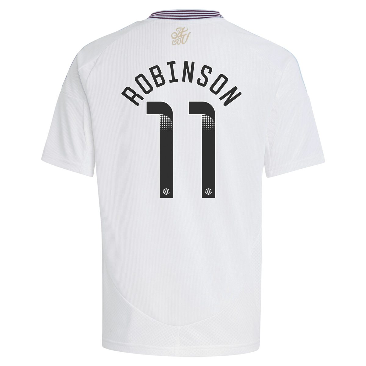 AVFC aston villa wsl away shirt 2024-25 – kids with robinson 11 printing Collection | Official Aston Villa Kits and Apparel