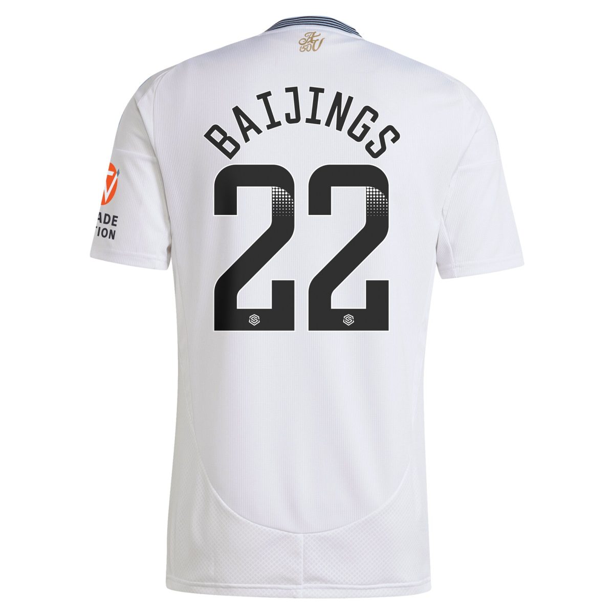 AVFC aston villa wsl away shirt 2024-25 with baijings 22 printing Collection | Official Aston Villa Kits and Apparel