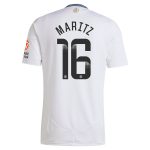 AVFC aston villa wsl away shirt 2024-25 with maritz 16 printing Collection | Official Aston Villa Kits and Apparel