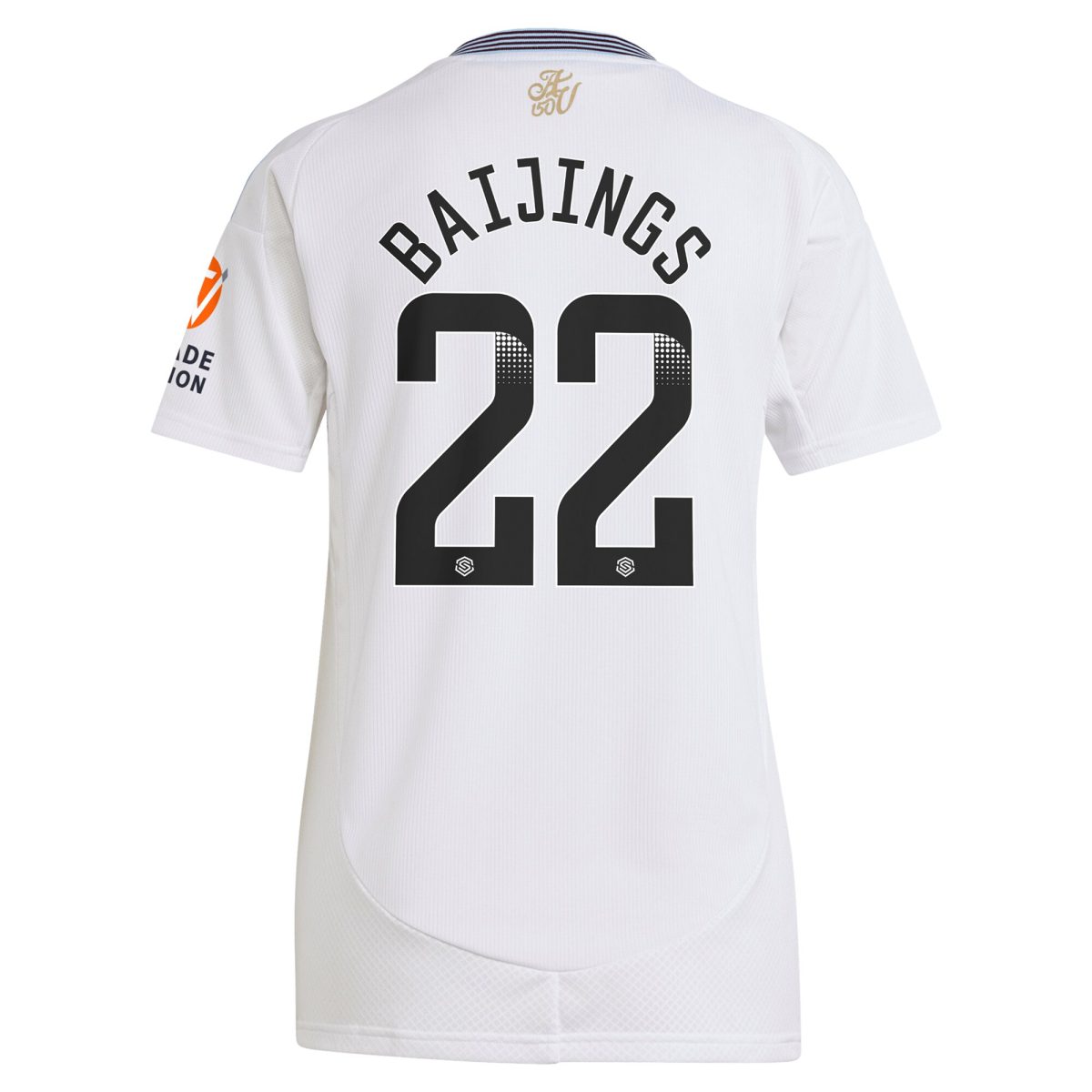 AVFC aston villa wsl away shirt 2024-25 – womens with baijings 22 printing Collection | Official Aston Villa Kits and Apparel