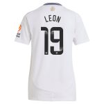AVFC aston villa wsl away shirt 2024-25 – womens with leon 19 printing Collection | Official Aston Villa Kits and Apparel