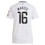 AVFC aston villa wsl away shirt 2024-25 – womens with maritz 16 printing Collection | Official Aston Villa Kits and Apparel