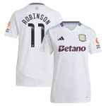 AVFC aston villa wsl away shirt 2024-25 – womens with robinson 11 printing Collection | Official Aston Villa Kits and Apparel
