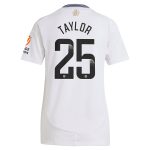 AVFC aston villa wsl away shirt 2024-25 – womens with taylor 25 printing Collection | Official Aston Villa Kits and Apparel